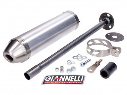 GI-33647HF - silencer Giannelli Alu for Derbi GPR 50 Nude, Racing 50, Aprilia RS 50