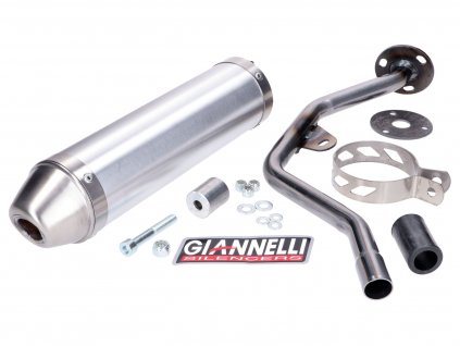 GI-34625HF - silencer Giannelli Alu for Yamaha DT 50 R 2004, MBK X Limit 50