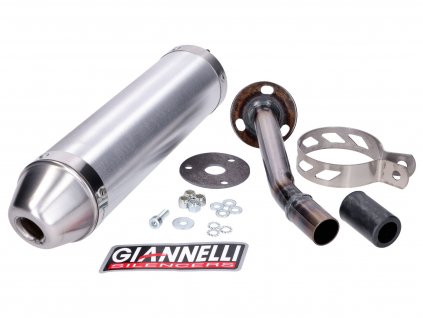 GI-34708HF - silencer Giannelli Alu for Vent Derapage 50, 50RR 2019/2020