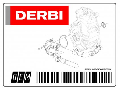 PI-866588 - Váleček vidlice ESCORTS, Derbi Senda, Gilera SMT 50