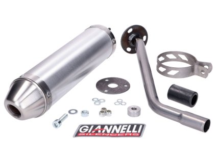 Koncovka výfuku Giannelli Alu s homologací, Beta RR 50 Motard, RR 50 Enduro, RR