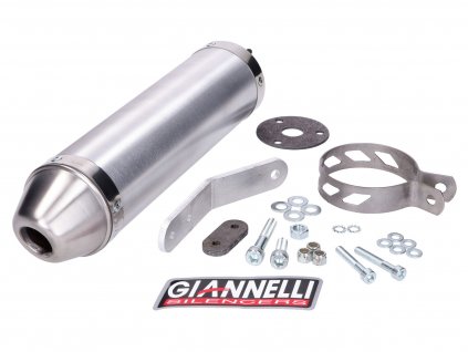 GI-33654HF - silencer Giannelli Alu for Derbi DRD Edition 50 SM 05