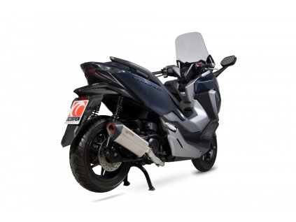 Výfuk SCORPION RP Serket Brushed Stainless Honda Forza 300 2018-2022
