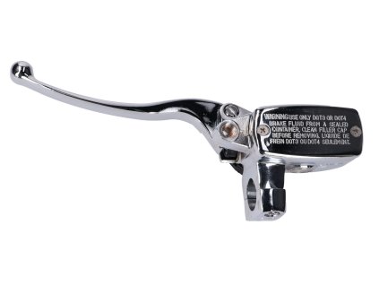 Brzdová pumpa levá, 25mm, Retro China Scooter chrom, Benzhou, Firenze, Adly, Flex Tech