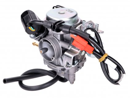 48953 - Carburetor Dellorto 18mm TK SVB18 for Peugeot Speedfight 3, 4, Ludix, Vivacity 3, SYM Symphony 50cc 4-stroke Euro4 25km/h 45km/h 2018-20