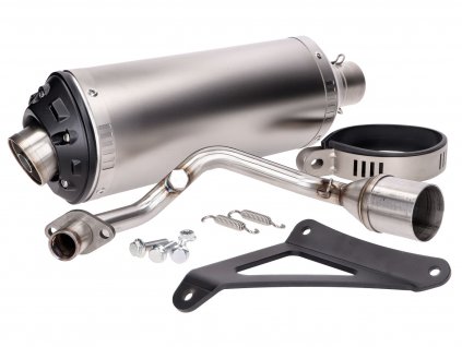 49114 - exhaust Power1 aluminum for Vespa Primavera, Sprint, Zip 4-stroke 50 Euro5 20-