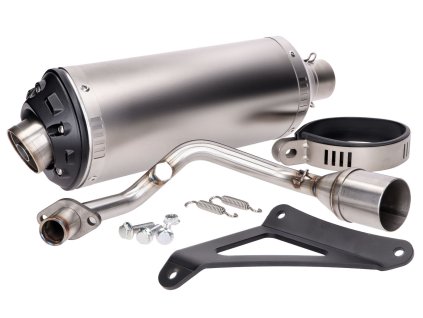 49115 - exhaust Power1 aluminum for Vespa Primavera, Sprint, Zip 4-stroke 50 Euro4 18-