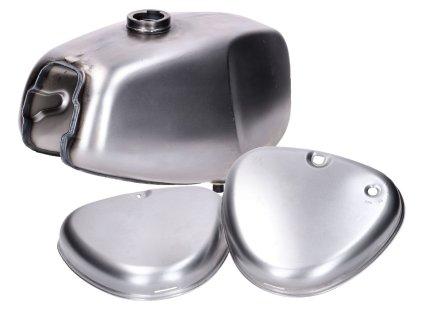 KIT.C.42703-B000 - fuel tank and side cover set unpainted for Simson S50