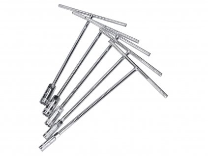 IP44196 - socket t-wrench set 5-piece metric 8-14mm