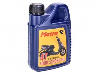 49257 - engine oil / motor oil Metra full synthetic 4-stroke 10W40 - 1 Liter