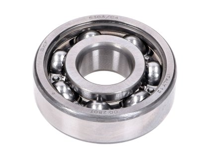 Kuličkové ložisko SKF 6303 17x47x14 plechová klec -C4-