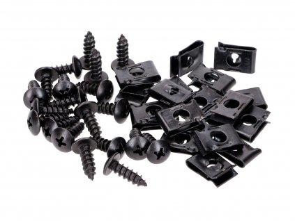 48998 - speed nut set incl. screws M5x15 - 20 pieces