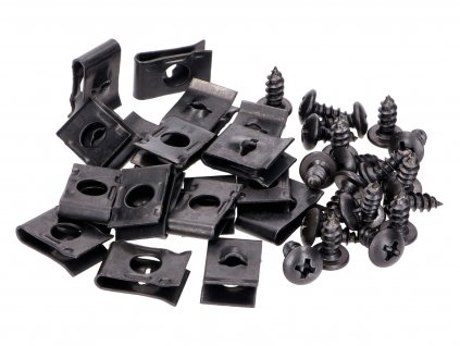 49000 - speed nut set incl. screws M4x10 - 20 pieces