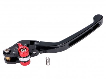 PUI110NR - front brake lever Puig 3.0 adjustable, folding - black red