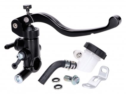 48942 - front brake master cylinder radial, w/ external brake fluid reservoir, black for 22mm handlebar