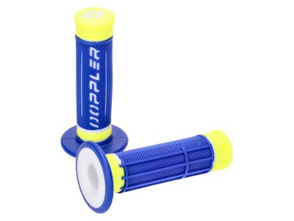 Gripy Doppler Grip 3D modrá / bílá / neon žlutá