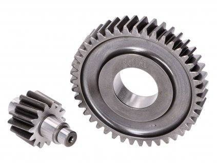 202.1424 - secondary transmission gear up kit Polini 14/43 for Piaggio Liberty, ZIP, Vespa Primavera Euro5