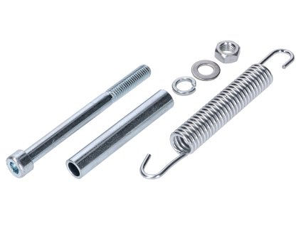 Sada šroubů a pružinky hlavního stojanu Simson S50, S51, S70, S53, S83