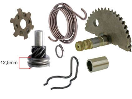 Sada na opravu nakopávačky 12,5mm, Peugeot 50cc vertical