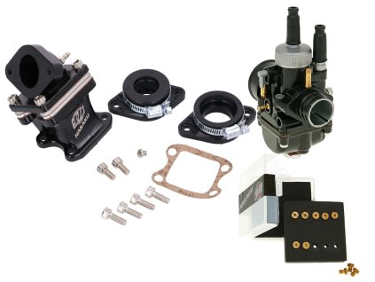 Kit sání Naraku Big Valve V.2 s 21mm karburátorem, Honda Dio, Peugeot Speedfight, Kymco DJ