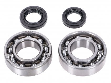 49395 - crankshaft bearing set w/ shaft seals for Yamaha Aerox 4-stroke, Neos 4-stroke