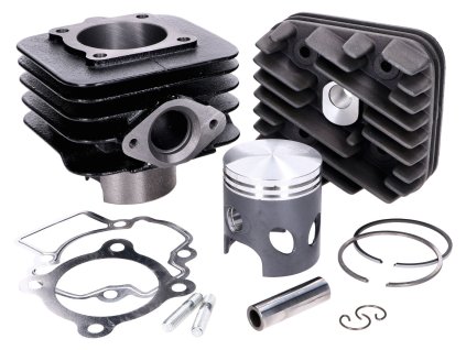 Válec sada Top Performances Trophy Black Edition 70cc, Piaggio AC