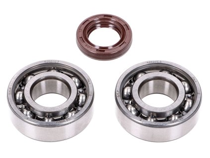 Sada ložisek a gufera Schmitt SKF, FKM Premium C3, Piaggio Ciao, Bravo, Boxer