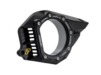 Přívod vzduchu / dekl variátoru CNC Prodigy, černý elox, Vespa GTS, ​GTS Super, ​GTV 300ccm HPE (`18-)