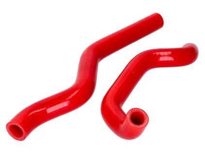 NK800.22 - radiator hose set Naraku silicone red for Rieju MRT, Beta, Sherco