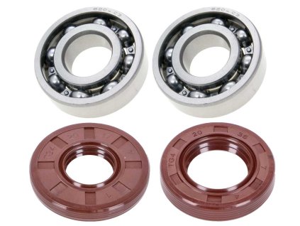 Sada ložisek na kliku s gufery C3 FKM, Simson S51, S53, S70, S83, SR50, SR80, KR51/2, M531, M541, M741