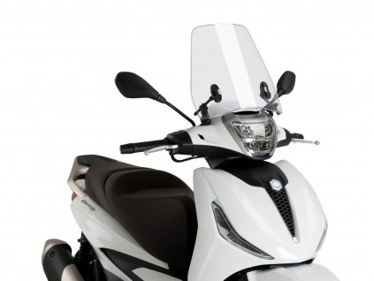 Plexi Puig Urban čiré, Piaggio Beverly 300, 400 ie 2021-