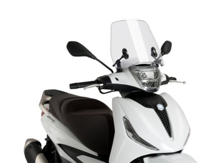 Plexi Puig Trafic čiré, Piaggio Beverly 300ie / 400ie 2022-