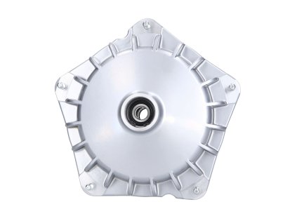 Přední brzdový buben GRIMECA NT 10" hřídel 20mm stříbrná, Vespa PK50-125, ?S, ?SS, ?XL, ?XL2, ?P200E, PX80-200, Lusso, T5