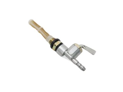 Benzínový kohout Jikov M14x1,5 (krátká páčka), Jawa / ČZ