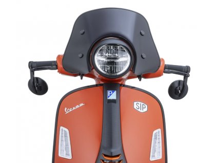 Plexi ERMAX Piccolo, černě tónované, Vespa GTS / GTS Super 125-300ccm (2023-)