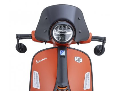 Plexi ERMAX Piccolo, černě tónované, Vespa GTS /​ GTS Super 125-300ccm (2023-)