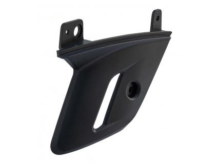 Ozdobná krytka vidlice SIP, černý matný elox, Vespa GTS / GTS Super 125 / 300 ccm (2023-)