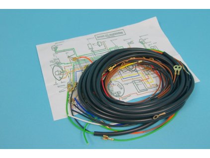 Elektroinstalace úplná SIMSON S51 (12V tyristor)