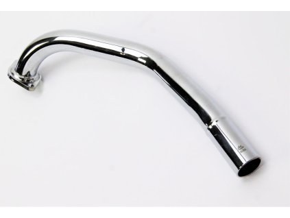 Koleno výfuku s prolisem JAWA 50 - 05, 20 -chrom  *M