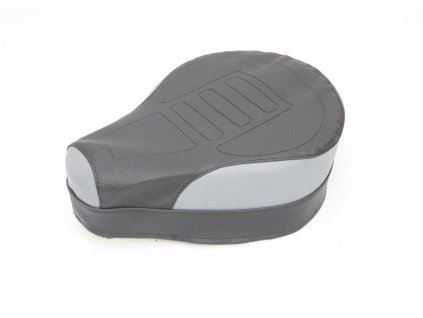 Potah sedla BABETTA 210/225 -černo/šedý (12 x spony - std. sedlo)  *M