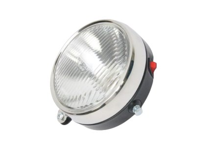 Přední světlo s vypínačem BABETTA 210, 225, STELLA *SIM (náhrada s paticí P26s) *M