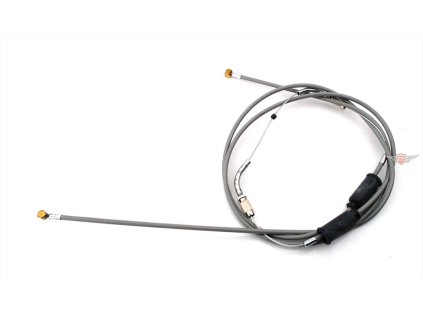 Complete shift cable ready to install gray for DKW Hummel Standard, Victoria Moped Mokick
