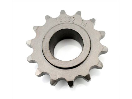 Pinion Esjot steel 14 teeth 23x24mm for Hercules K 125 BW, 100, 105, GS, DKW, KTM, Rixe