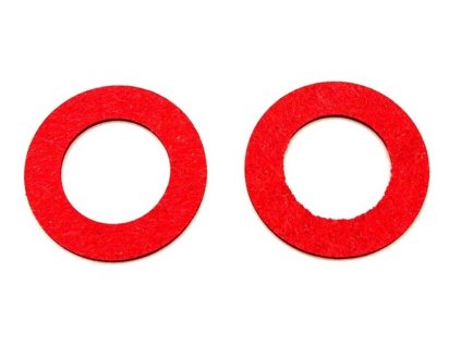 Thrust washers set red 2 pieces for Hercules, Ultra 80, 80F, 50, K 50 2, Supra 4 GP, Enduro, Sprint, Super Sport, SL, RL, SE, RE, SX, RX, KX 5, MK 1, 2S, 3M, 4M