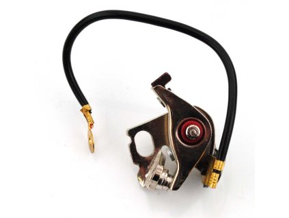 Ignition contact with cable for Automatic Moped, ZA, ZB, ZD, TS, ZR, CS, CX, Hai, GTS, C, Hercules MX, Prima, M, Kreidler Florett, Flory, MF, Puch Moped