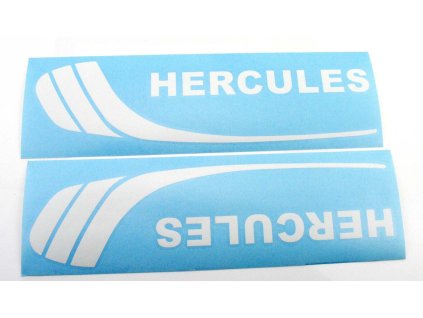 Sticker set MOGA 2 pieces wide 300mm high 65mm for Hercules Prima 4, 5, 6 SX, Optima 3, M 5