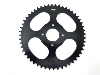 Sprocket Esjot Reinforced 52 teeth Black for Hercules Prima 1, 2, 3, 4, 5, 6, MP MF M HR Hobby Rider, P MX SX, Optima Pronto, Presto, Garelli Cross 40, KTM 505 Automatic, 2 speed