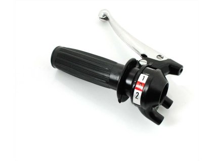 Shift lever 2-speed black grooved rubber for Hercules Prima, M, KTM, DKW Zündapp ZR, Bergsteiger, Bergsteiger M 25, 50, ZR Z