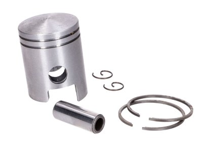 Piston set 50cc 38.90mm with piston pin 12mm and piston rings for Dinamin, Sachs 50/4 LKH, Hercules 220, Miele, DKW, KTM, Göricke, Gritzner
