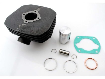 Cylinder kit cast 38mm 2.9hp 40kph for Sachs 501, 50/4, Hercules Supra MK 1, 2, 3, 4, Sport Bike SB, KTM, DKW, Rixe Mokick